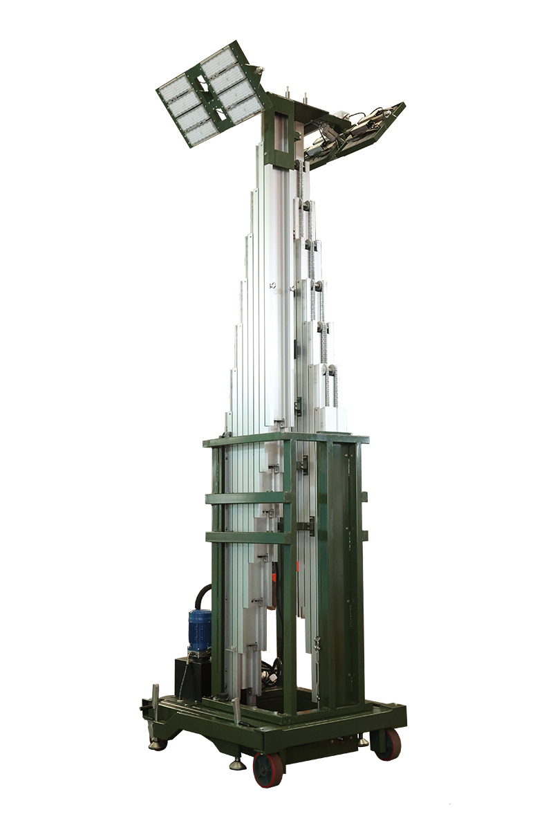 揚(yáng)天BJYT(ZM)-18米自裝卸應(yīng)急照明塔